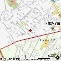 埼玉県上尾市原市59-2周辺の地図