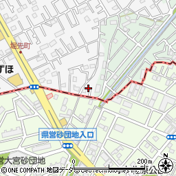 埼玉県上尾市原市4371-19周辺の地図