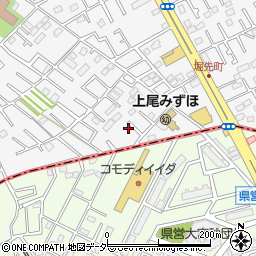 埼玉県上尾市原市55-11周辺の地図