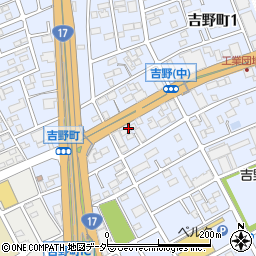 富士手袋工業さいたま支店周辺の地図