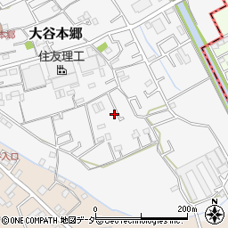 埼玉県上尾市大谷本郷225周辺の地図