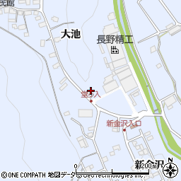 長野県茅野市金沢712周辺の地図