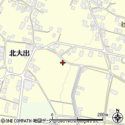 長野県上伊那郡辰野町北大出8094周辺の地図