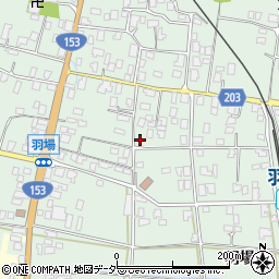 長野県上伊那郡辰野町羽場周辺の地図