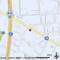 埼玉県春日部市赤沼561周辺の地図