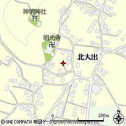 長野県上伊那郡辰野町北大出8842周辺の地図