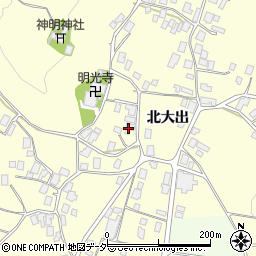 長野県上伊那郡辰野町北大出8847周辺の地図