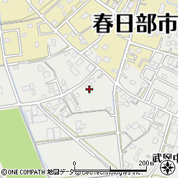 埼玉県春日部市武里中野439-3周辺の地図