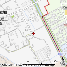 埼玉県上尾市大谷本郷35周辺の地図