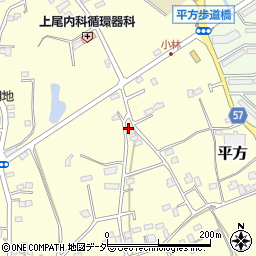 埼玉県上尾市平方4131周辺の地図