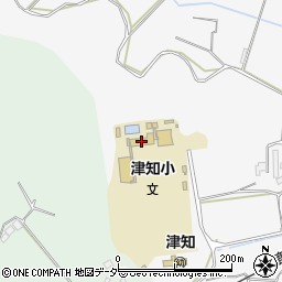 潮来市立津知小学校周辺の地図