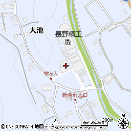 長野県茅野市金沢714周辺の地図