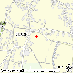 長野県上伊那郡辰野町北大出8695周辺の地図