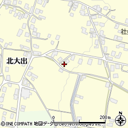 長野県上伊那郡辰野町北大出8623-1周辺の地図