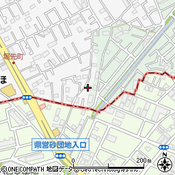 埼玉県上尾市原市4371-5周辺の地図