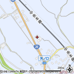 長野県茅野市金沢4197周辺の地図