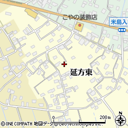 茨城県潮来市延方東周辺の地図