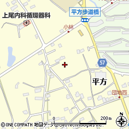 埼玉県上尾市平方4181周辺の地図