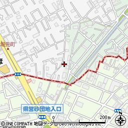 埼玉県上尾市原市4371-4周辺の地図