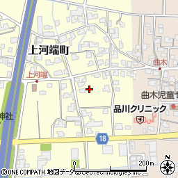 鯖江市役所　排水機場上河端排水機場周辺の地図