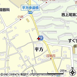 埼玉県上尾市平方4191-1周辺の地図