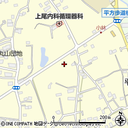 埼玉県上尾市平方3913周辺の地図