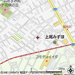 埼玉県上尾市原市54-6周辺の地図