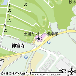 土浦カントリー倶楽部 レストラン周辺の地図