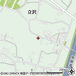 茨城県守谷市立沢327-3周辺の地図