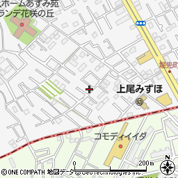 埼玉県上尾市原市47-3周辺の地図