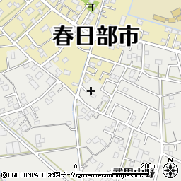 埼玉県春日部市武里中野256-1周辺の地図