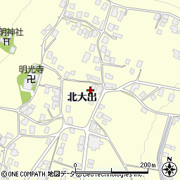 長野県上伊那郡辰野町北大出8718周辺の地図