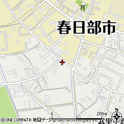 埼玉県春日部市武里中野264-5周辺の地図