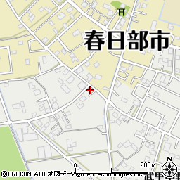 埼玉県春日部市武里中野264-3周辺の地図