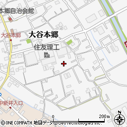 埼玉県上尾市大谷本郷250周辺の地図