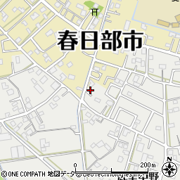 埼玉県春日部市武里中野210周辺の地図