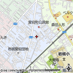新井人形店周辺の地図