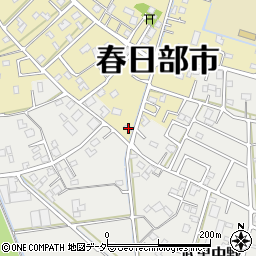 埼玉県春日部市薄谷130-1周辺の地図