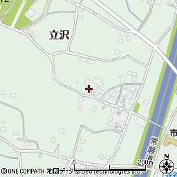 茨城県守谷市立沢293周辺の地図