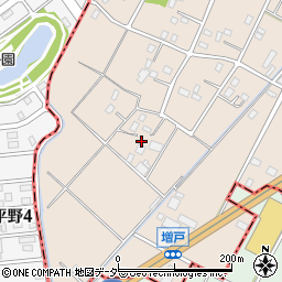 埼玉県春日部市増戸102周辺の地図