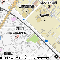 関間マンション周辺の地図