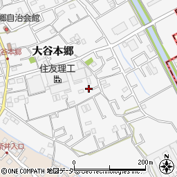埼玉県上尾市大谷本郷252-9周辺の地図