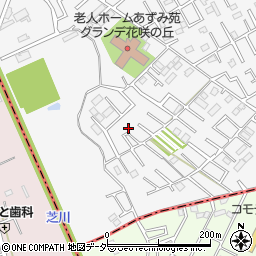 埼玉県上尾市原市30-22周辺の地図