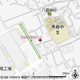 埼玉県上尾市大谷本郷522-5周辺の地図