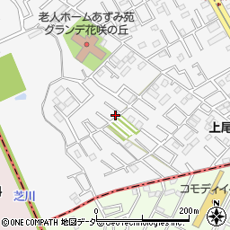 埼玉県上尾市原市32-15周辺の地図