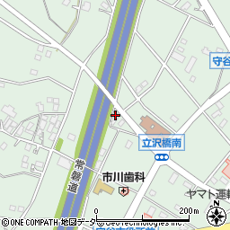 茨城県守谷市立沢933-1周辺の地図