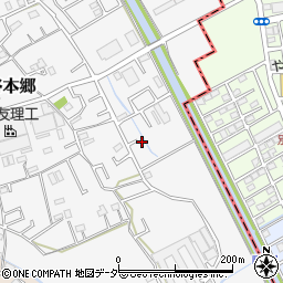 埼玉県上尾市大谷本郷38-1周辺の地図