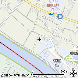 埼玉県春日部市銚子口781周辺の地図