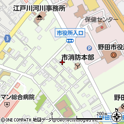 千葉県野田市宮崎126-60周辺の地図