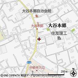 埼玉県上尾市大谷本郷287周辺の地図